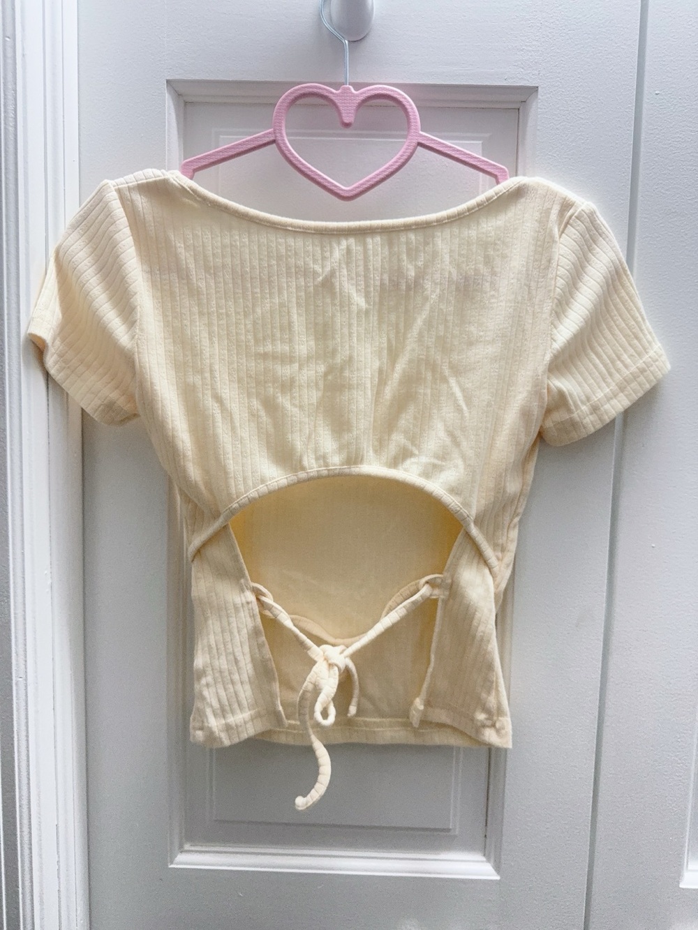 Back-Tie Crop Top - Picture 5 of 5